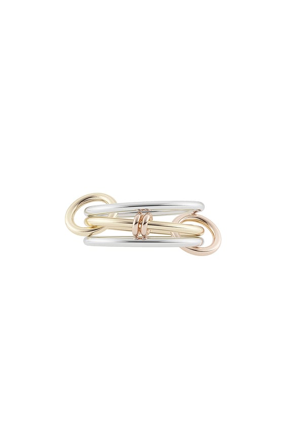 Spinelli Kilcollin Solarium MX Ring in Sterling Silver, 18k Yellow
