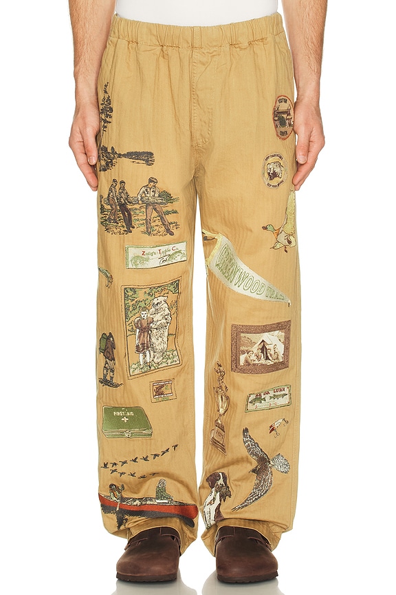 Samuel Zelig YEARBOOK パンツ - Khaki | FWRD Samuel Zelig YEARBOOK パンツ - Khaki | FWRD