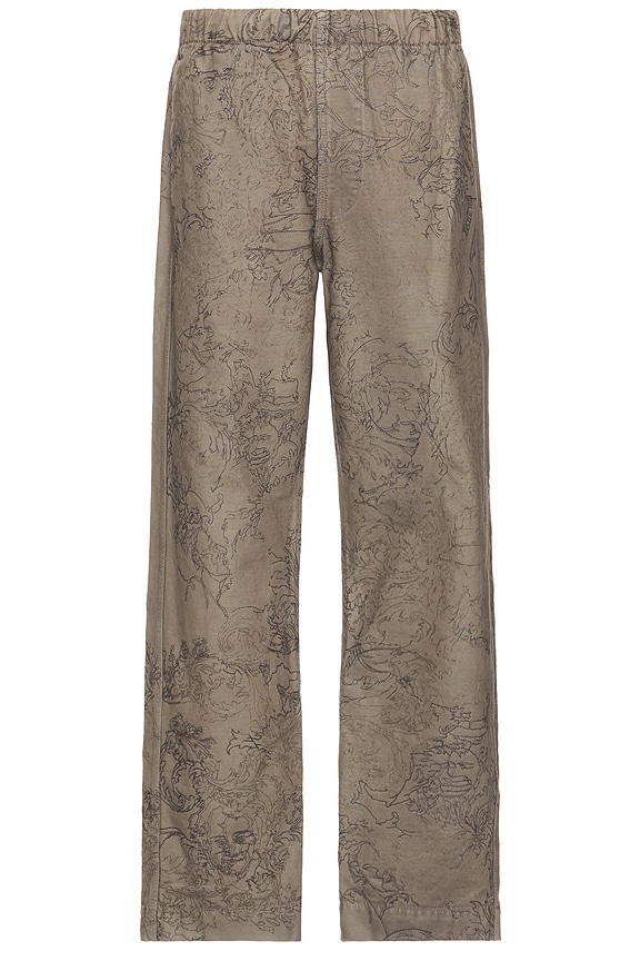 Pleasures Interactive Woven Pant in Floral | FWRD