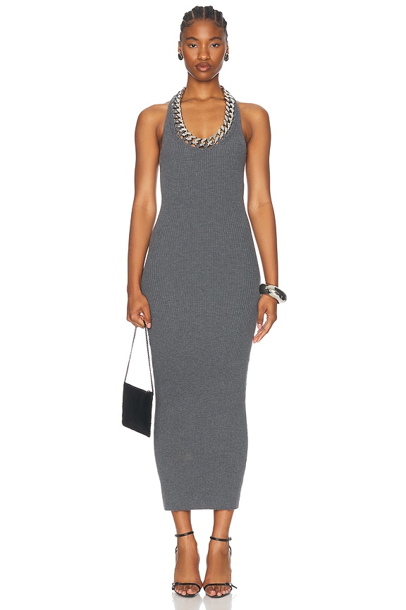 SALE【Alaia】フード付きチューブドレス Alaïa TUBE SHEER DRESS IN COTTON | REVERSIBLE