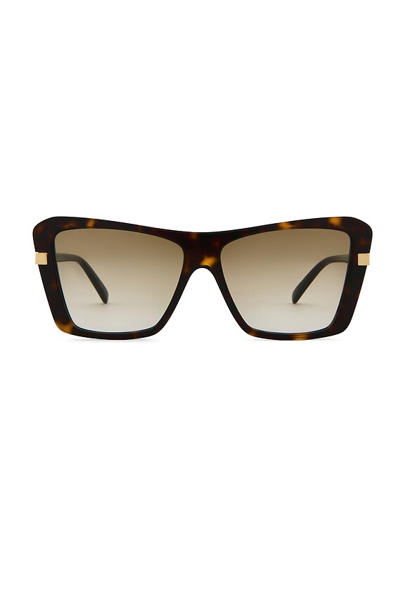 Stella McCartney Medallion Sunglasses in Black & Gradient  display picture 1