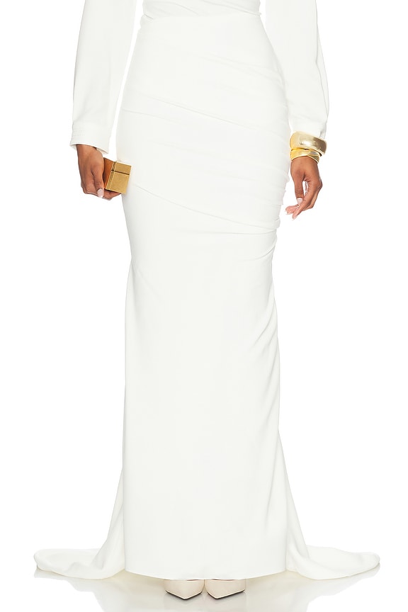 スカート Miu Miu Gonna Midi In Chiffon 29905057_59134948_600.jpg
