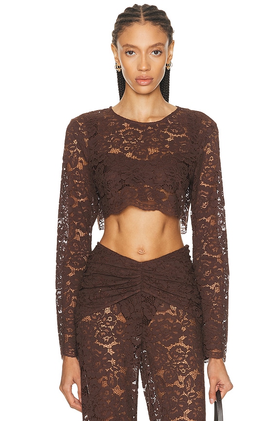 KNWLS Anti Cross Over Top in Acid Flame | FWRD