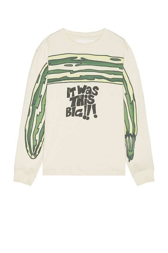 ENFANTS RICHES DEPRIMES BULLY Tシャツ L Enfants Riches Deprimes Long Sleeve Bully Print Tee in Cream