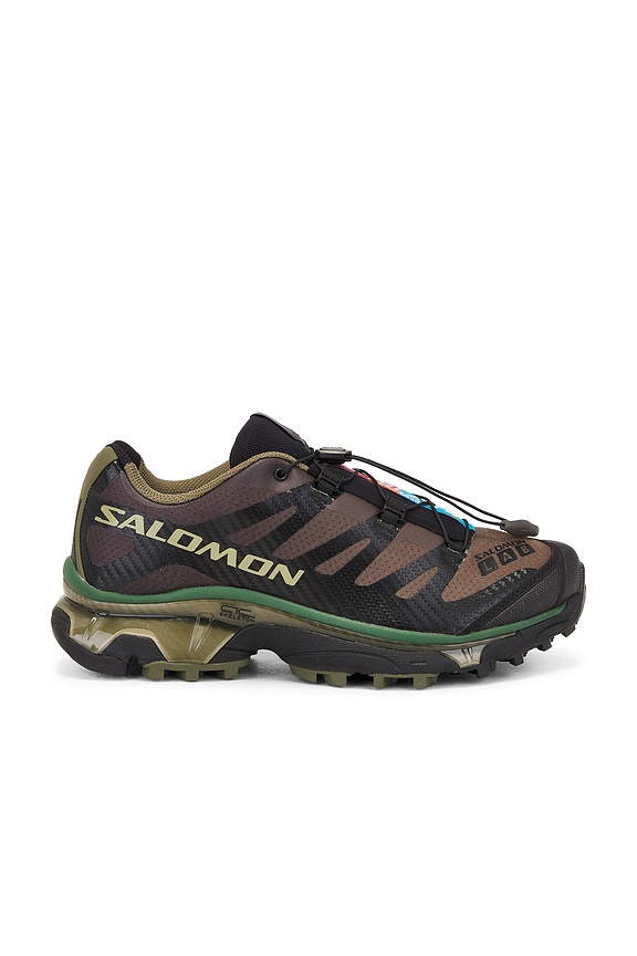 Salomon XT-4 OG in Sunny Lime, Black, & Transparent Yellow