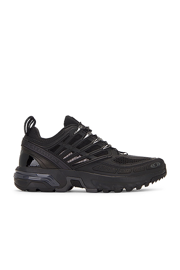 Balenciaga Track Sneaker in Black & Silver | FWRD
