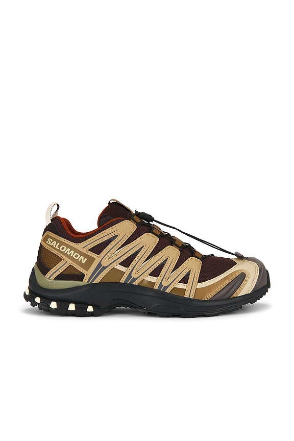 Salomon XT-6 GTX Sneaker in Asparagus, Green Tea, & Brown