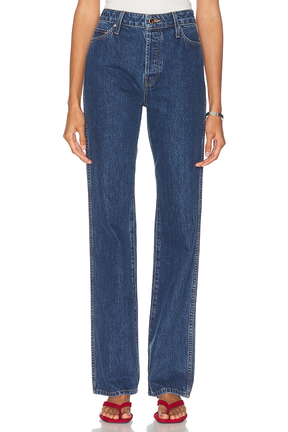 MOTHER The Lasso Heel Jeans in Hike, Hike Baby | FWRD