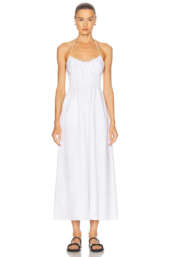 Isabel Marant Etoile Sabba Dress in White | FWRD