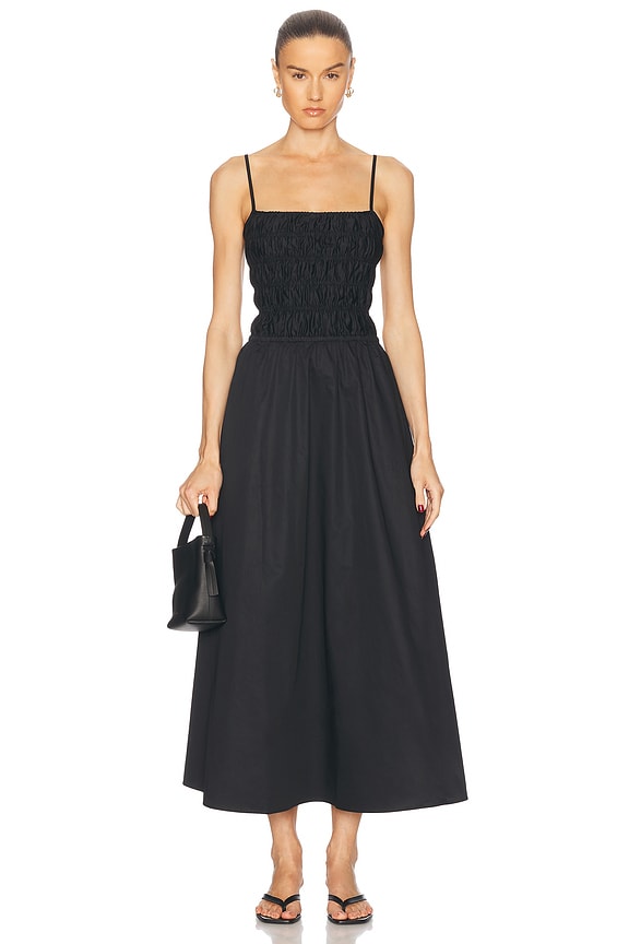 Aje Cinque Jacquard Maxi Dress in Black | FWRD