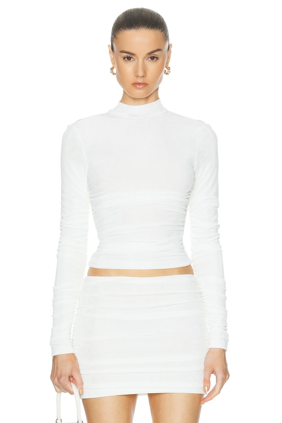 Aya Muse Zerene Top in Cream | FWRD