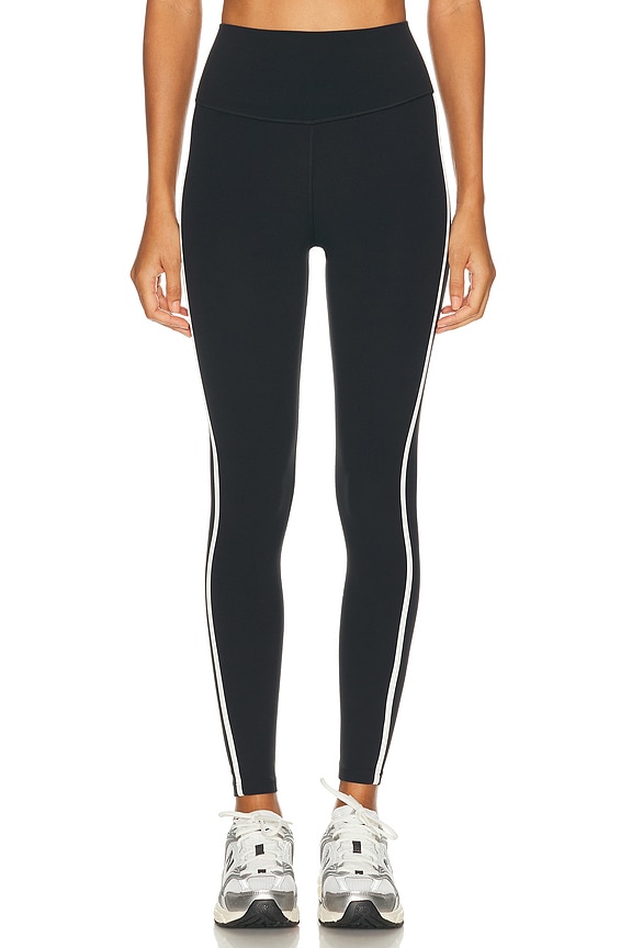 alo Airlift High Waisted Suit Up Legging in Black & White | FWRD