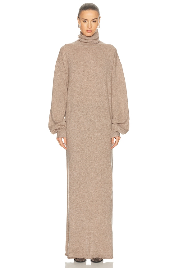 Helsa Aadi Knit Dress in Clay | FWRD