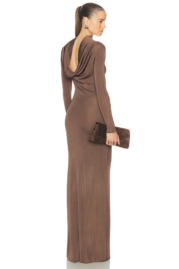 Rick Owens Luna Dress in Gold | FWRD