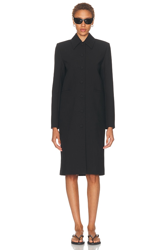Ann Demeulemeester Lace Sleeve Cropped Jacket in Black, Blossom