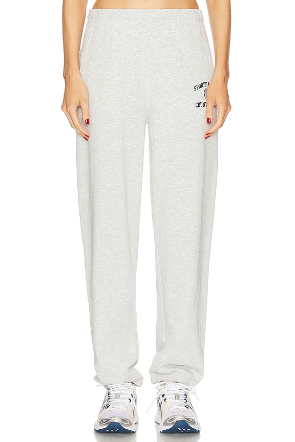 パンツ [The Row] Kismo Pants in Cotton Kismo cotton jersey sweatpants in grey - The Row | Mytheresa