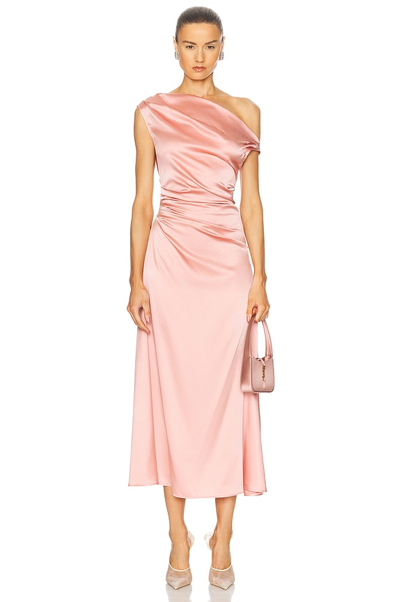 Anna October Anri Maxi Dress in Orange | FWRD
