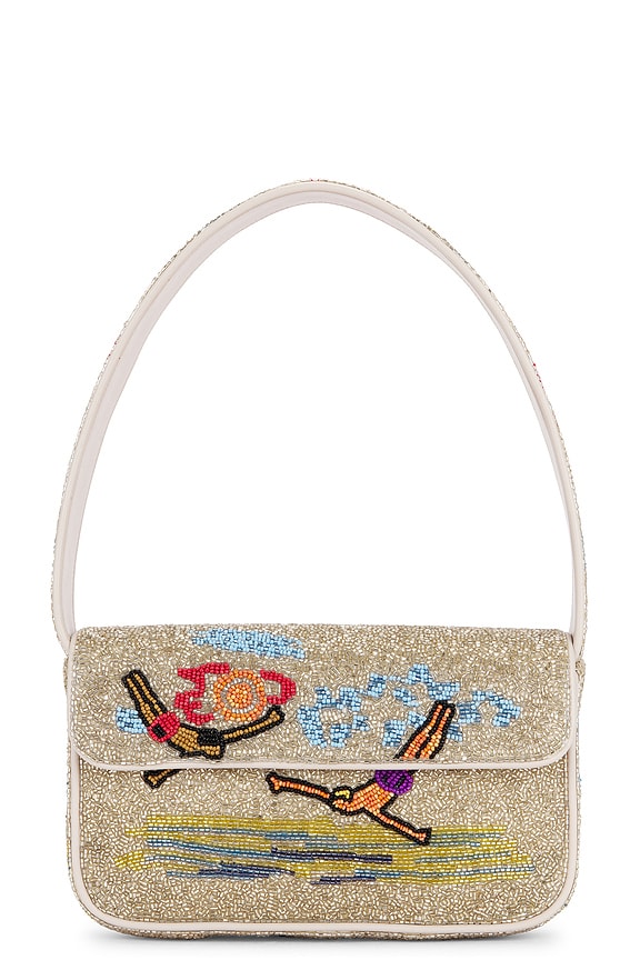 Cult Gaia Hera Shoulder Bag in Natural | FWRD