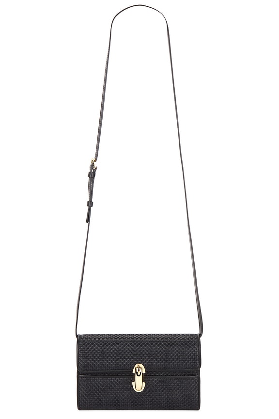 Lemaire Small Croissant Bag in Black | FWRD