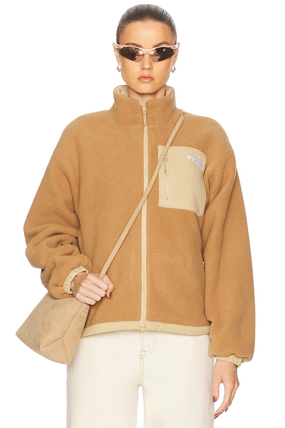 Miu Miu Zip Up Jacket in Grey | FWRD