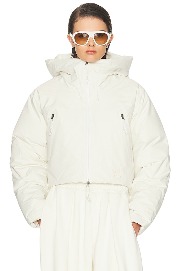 Moncler Daos Jacket in Ivory Corduroy | FWRD