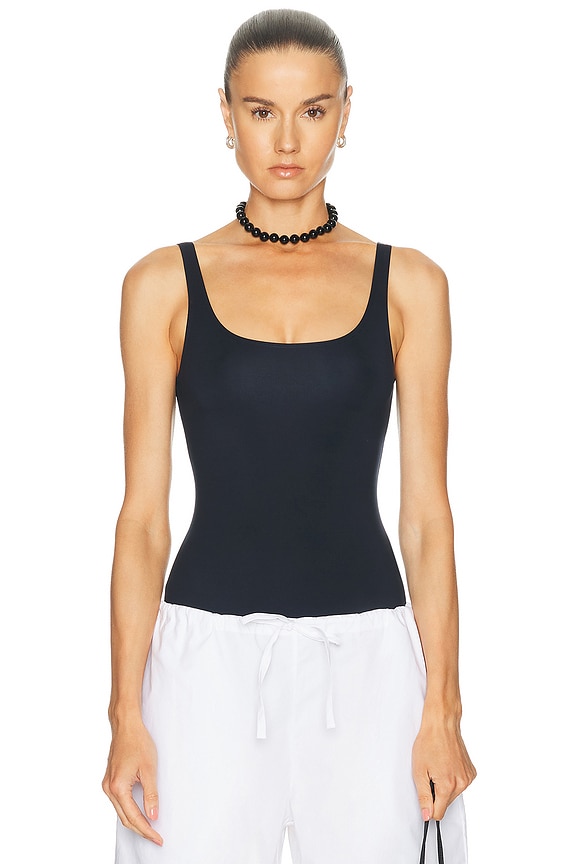 Stella McCartney Falabella Chain Tank Top in Black | FWRD
