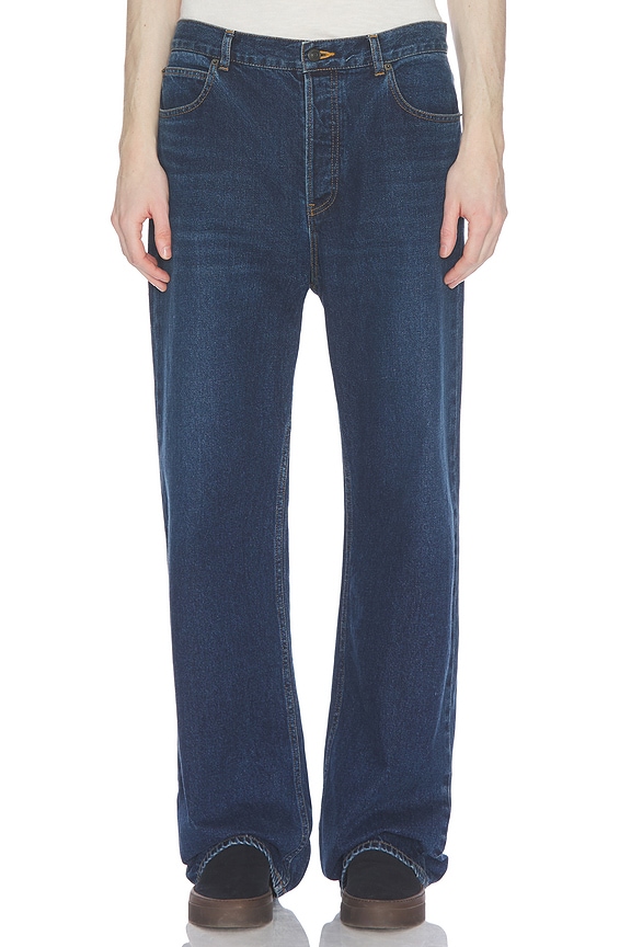 Acne Studios 2021m Mid Blue Trafalgar Jean in Mid Blue | FWRD