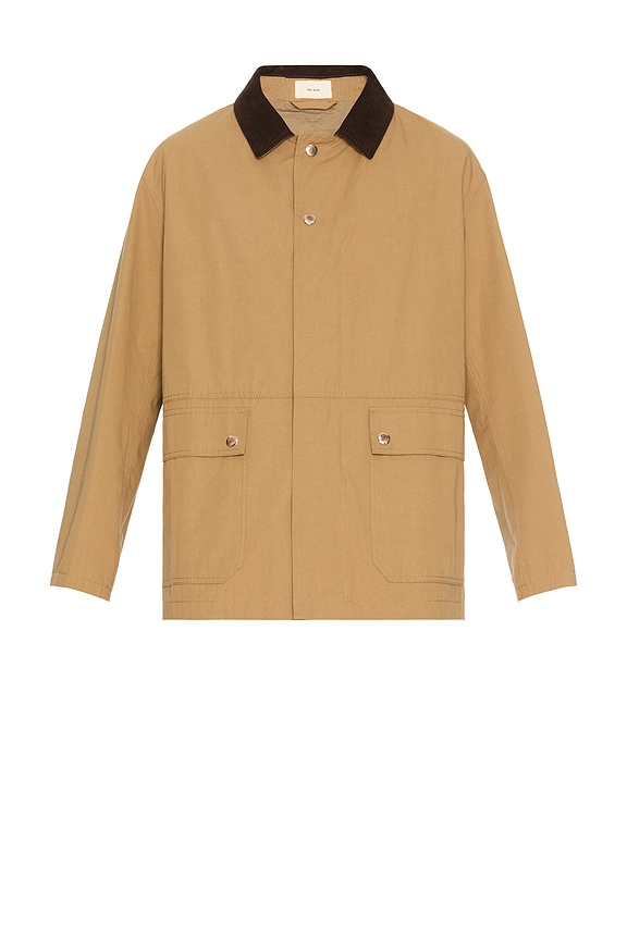 【関税込み】saint laurent YVES' OVERSHIRT Saint Laurent Yves Overshirt in Authentic Kaki | FWRD