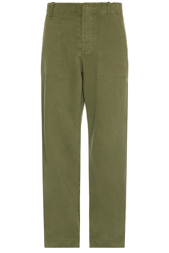 WACKO MARIA Wolf's Head Rockabilly Pants Type-1 in Gray