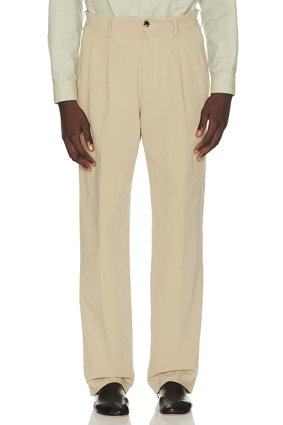 Bottega Veneta 20SS トラウザー パンツ ベージュ　タグ付き Bottega Veneta パンツ - Travertine | FWRD