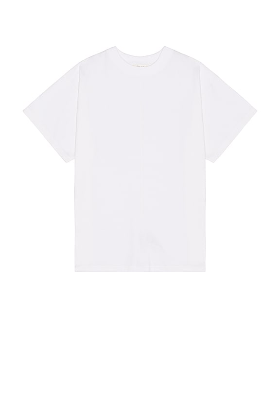 【関税&送料込】Saint Laurent White T-Shirt Saint Laurent T-Shirt in Blanc | FWRD
