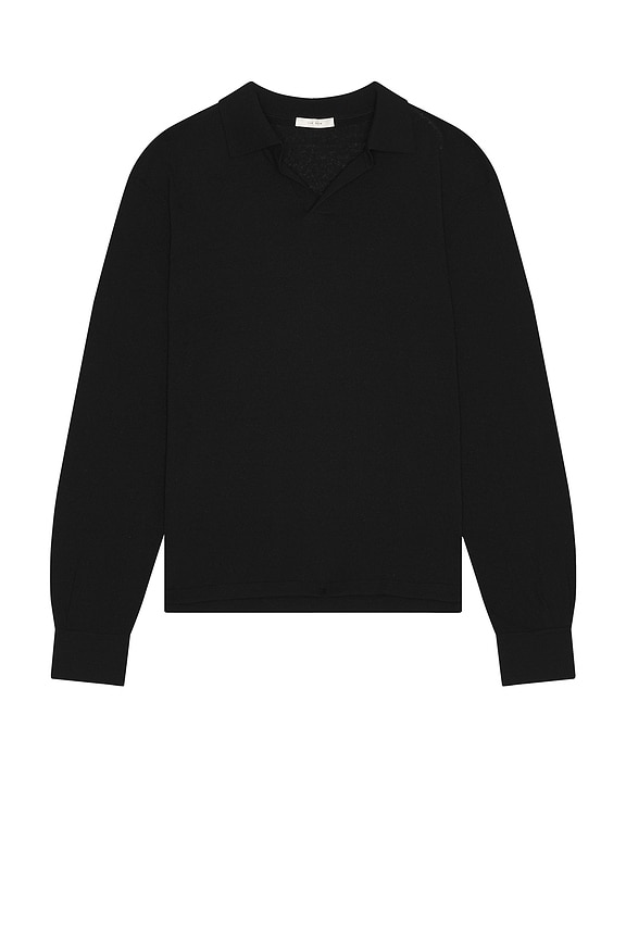 The Row Dende Long Sleeve Shirt in Warm Sepia | FWRD The Row Dende Long Sleeve Shirt in Warm Sepia | FWRD