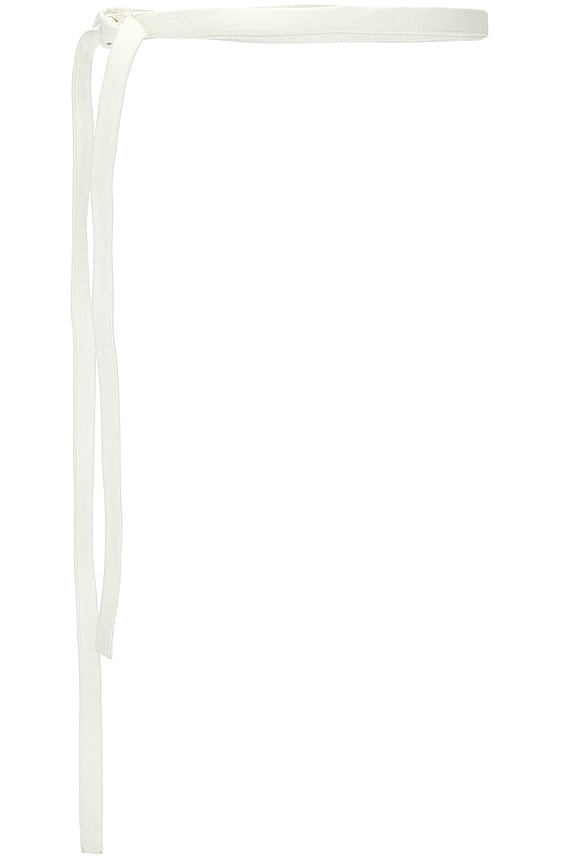 Miu Miu Crochet Headband in Naturale | FWRD