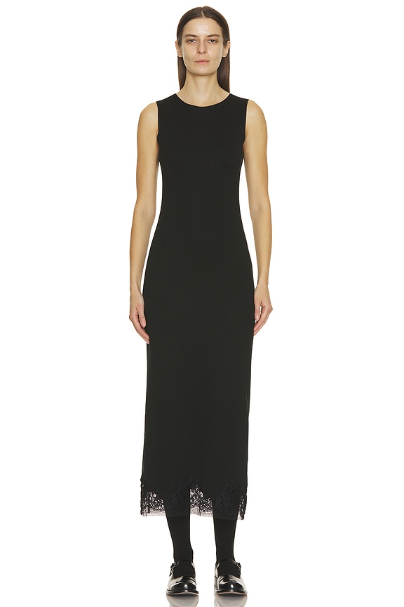 The Row Mirna Dress in Black | FWRD
