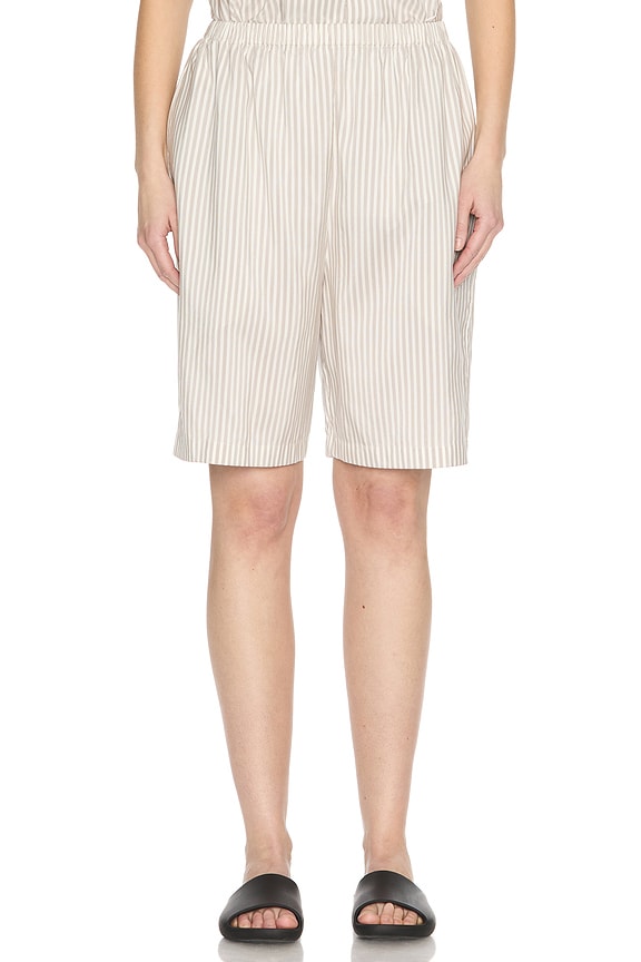 ショートパンツ ZIMMERMANN Acacia Tuck Short CREAM/PINK MULTI Acacia Tuck Short Cream/Pink Multi Online | Zimmermann