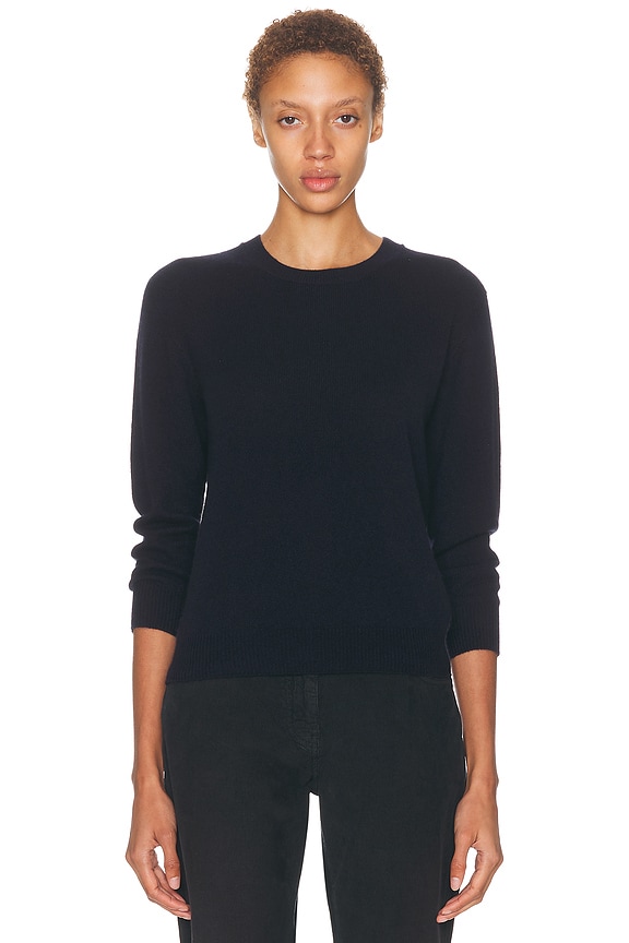 Acne Studios Dramatic Mohair Sweater in Black | FWRD