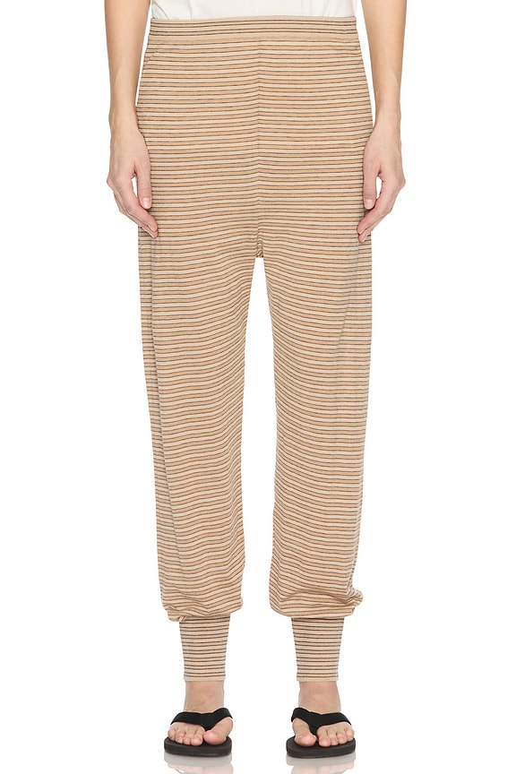 Stella McCartney Kara Trouser in Biscuit | FWRD Stella McCartney Kara Trouser in Biscuit | FWRD