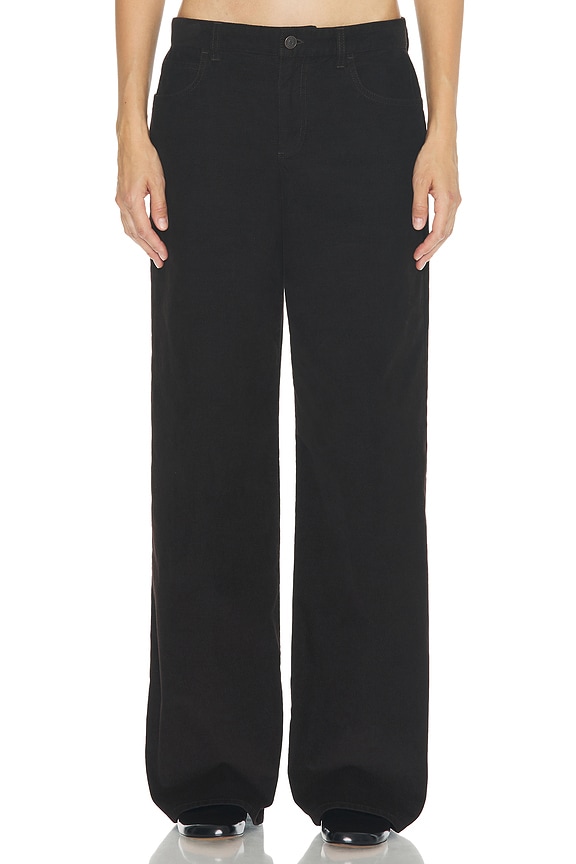 The Row Zuzana Pant in Black | FWRD