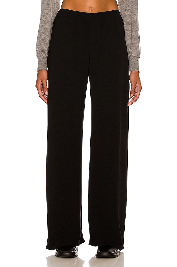 【関税込み】The Row ブラック Lilas トラウザーズ The Row Lilas Pant in Black | FWRD