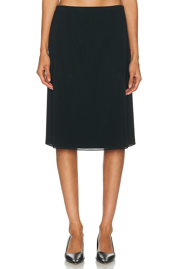 Saint Laurent Pencil Skirt in Noir | FWRD