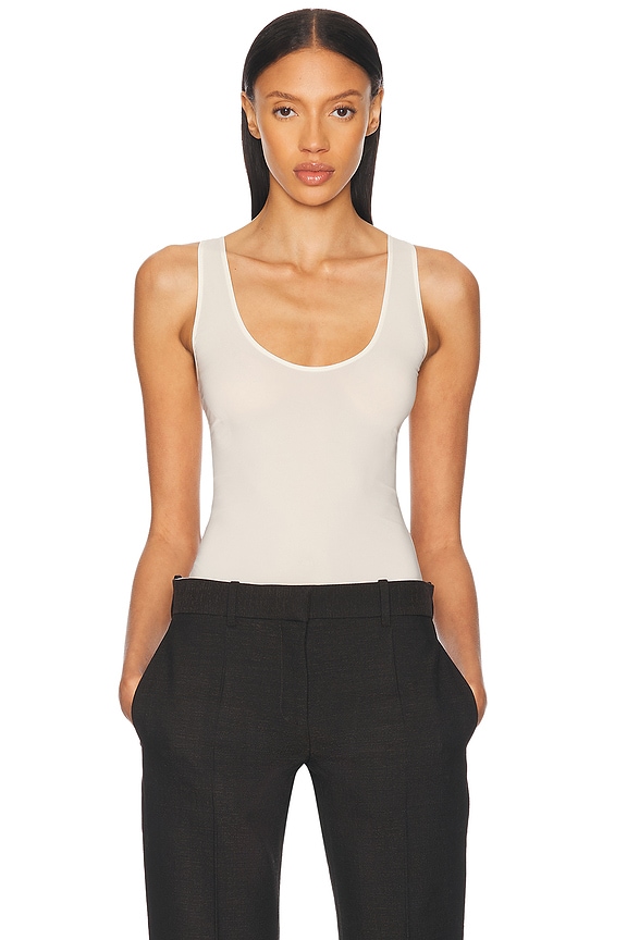 人気ブラドン Tank Crop WARDROBE.NYC in FWRD | White トップス
