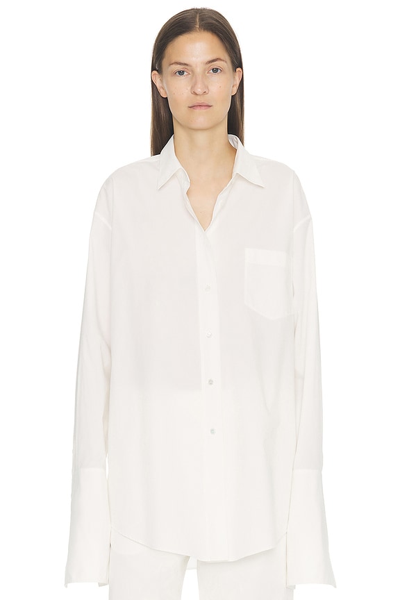 Ludovic de Saint Sernin Surreal Slim Shirt in White | FWRD