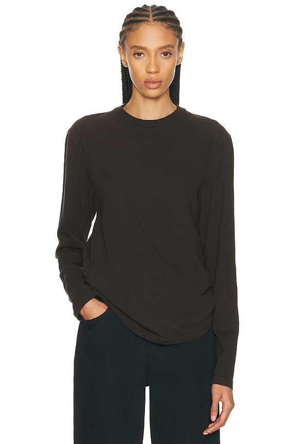 The Row Kathy Top in Faded Black | FWRD