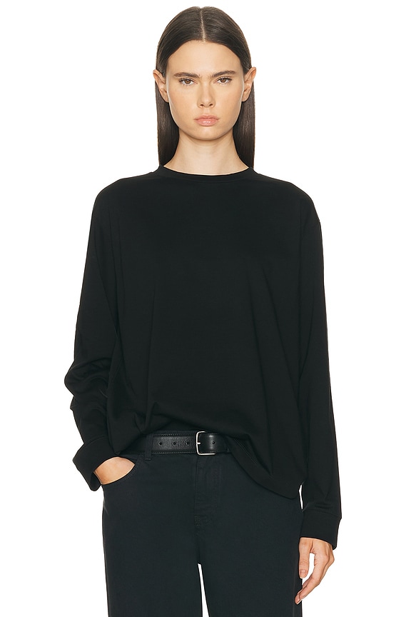 The Row Azalea Top in Black | FWRD