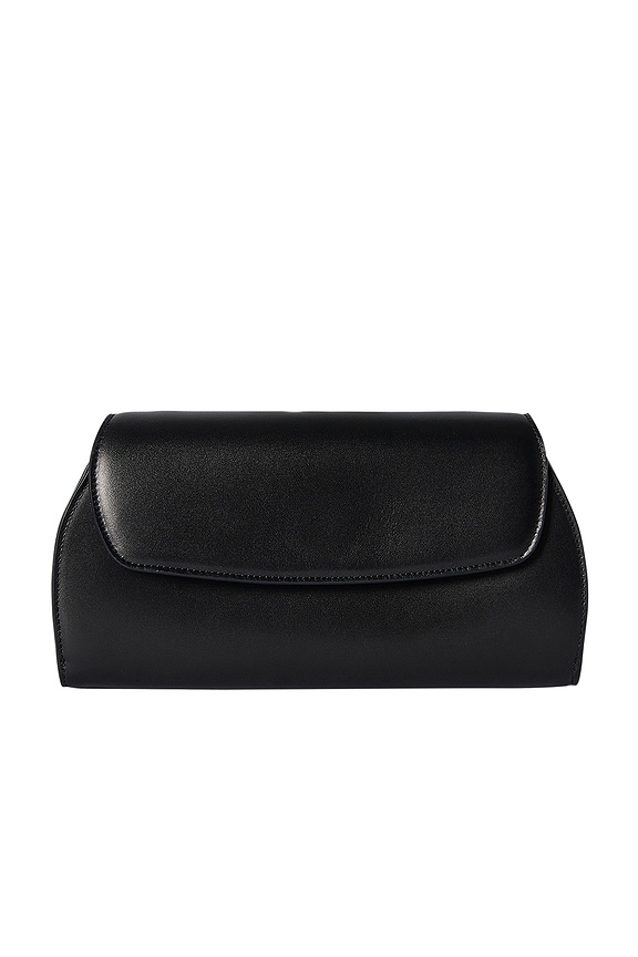 Jil Sander Folded Coin Purse in Black | FWRD