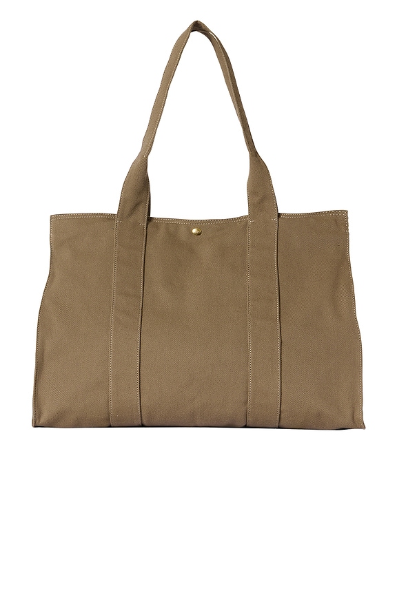 BODE Laundry Tote Bag in Natural & Black | FWRD