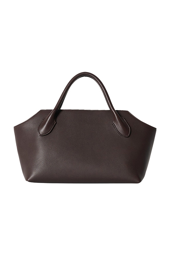 The Row Terrasse Bauletto Bag in Tawny Brown ANS | FWRD