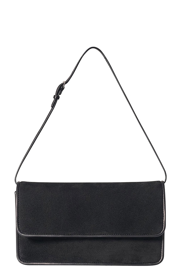 The Row XL Bourse Bag in Black ANS | FWRD