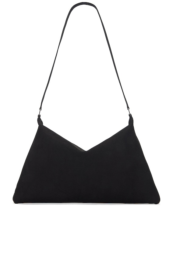 Toteme A Line Wool Cotton Dress in Black