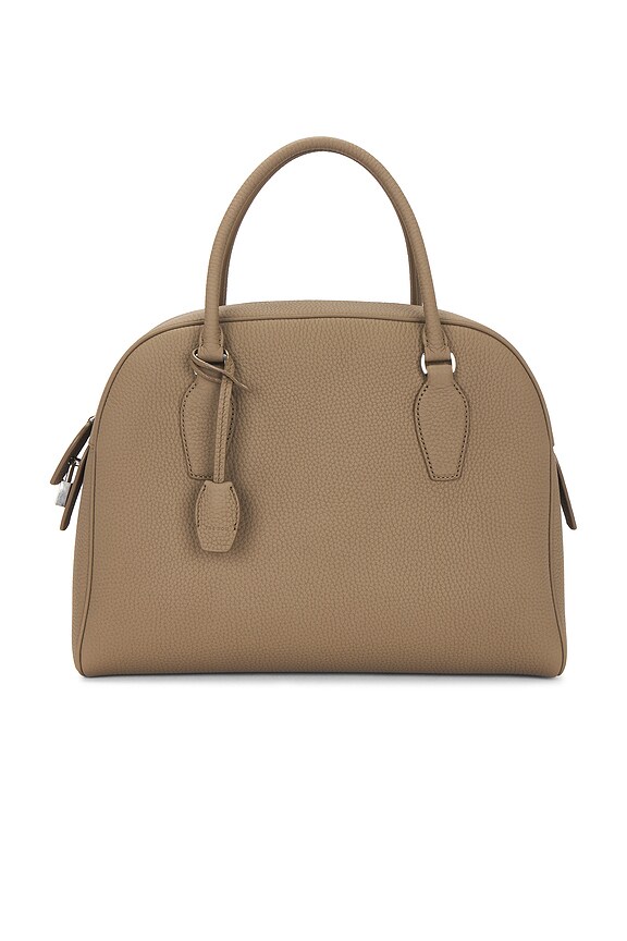 Medium N/S Park Tote Bag Black in Leather – The Row